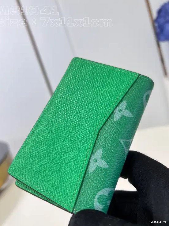WIS LOUIS Organizer-7.5*11.1*1 VUITTON cm Pocket 0412